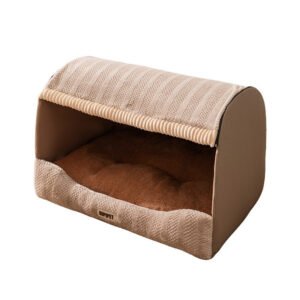 Cross-Border Autumn and Winter Dog Sleeping Drawer Kennel for Golden Retrievers and Large Dogs, Deep Sleep Cat Bed, Four-Season Pet Bed