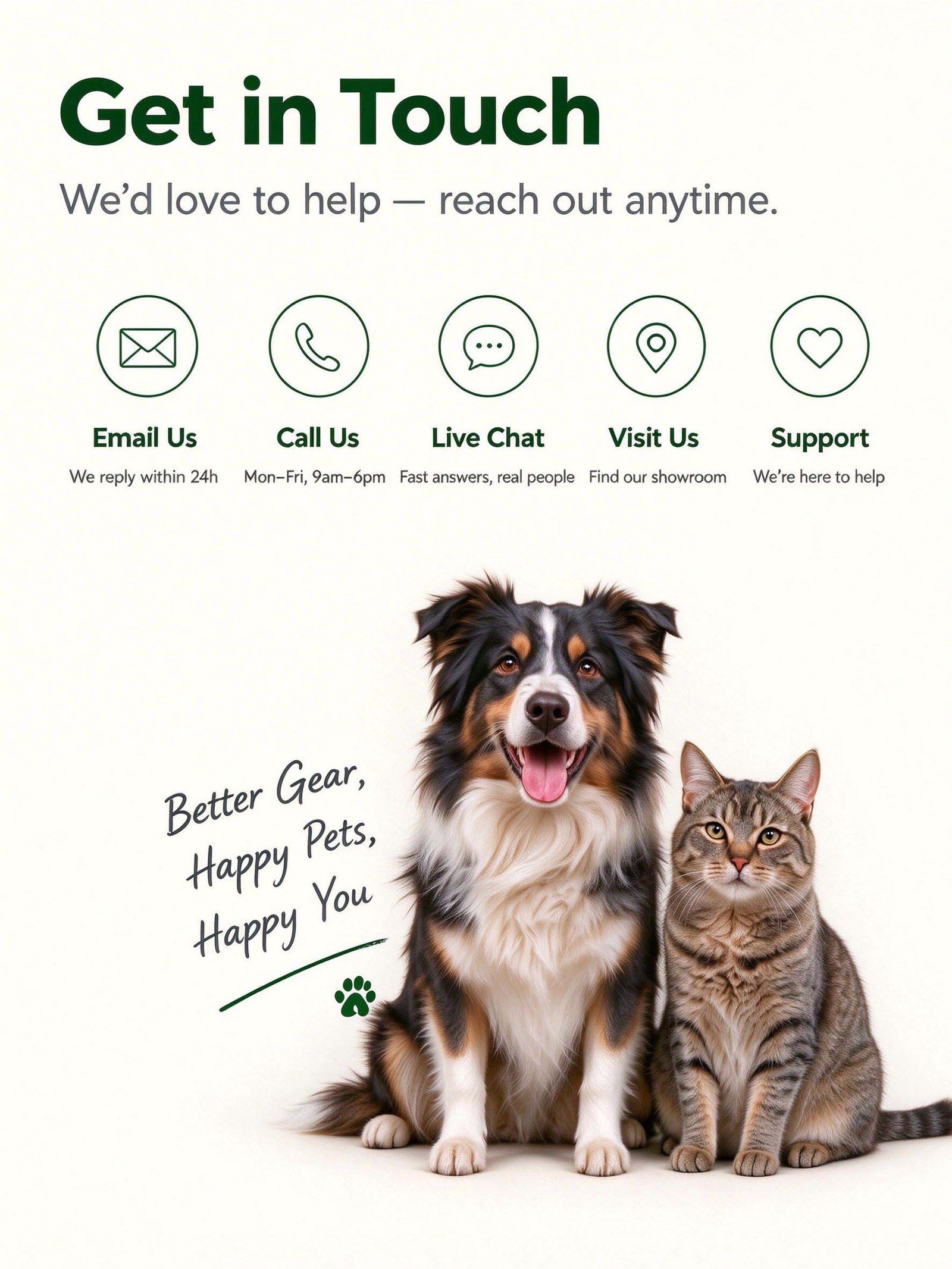 Pet Exporthub Contact Page Mobile
